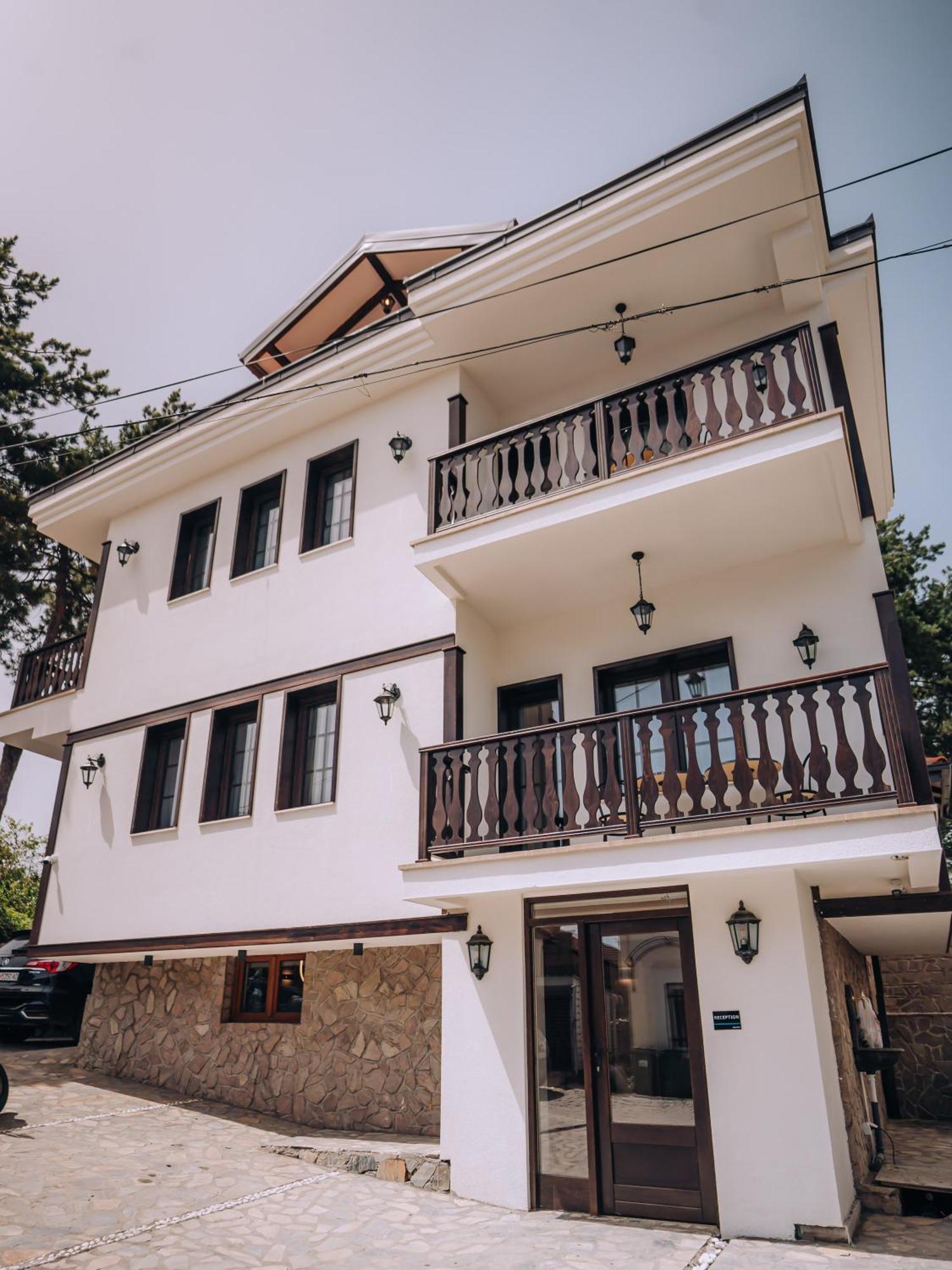 Villa Pupin Gorna Porta Ohrid Buitenkant foto