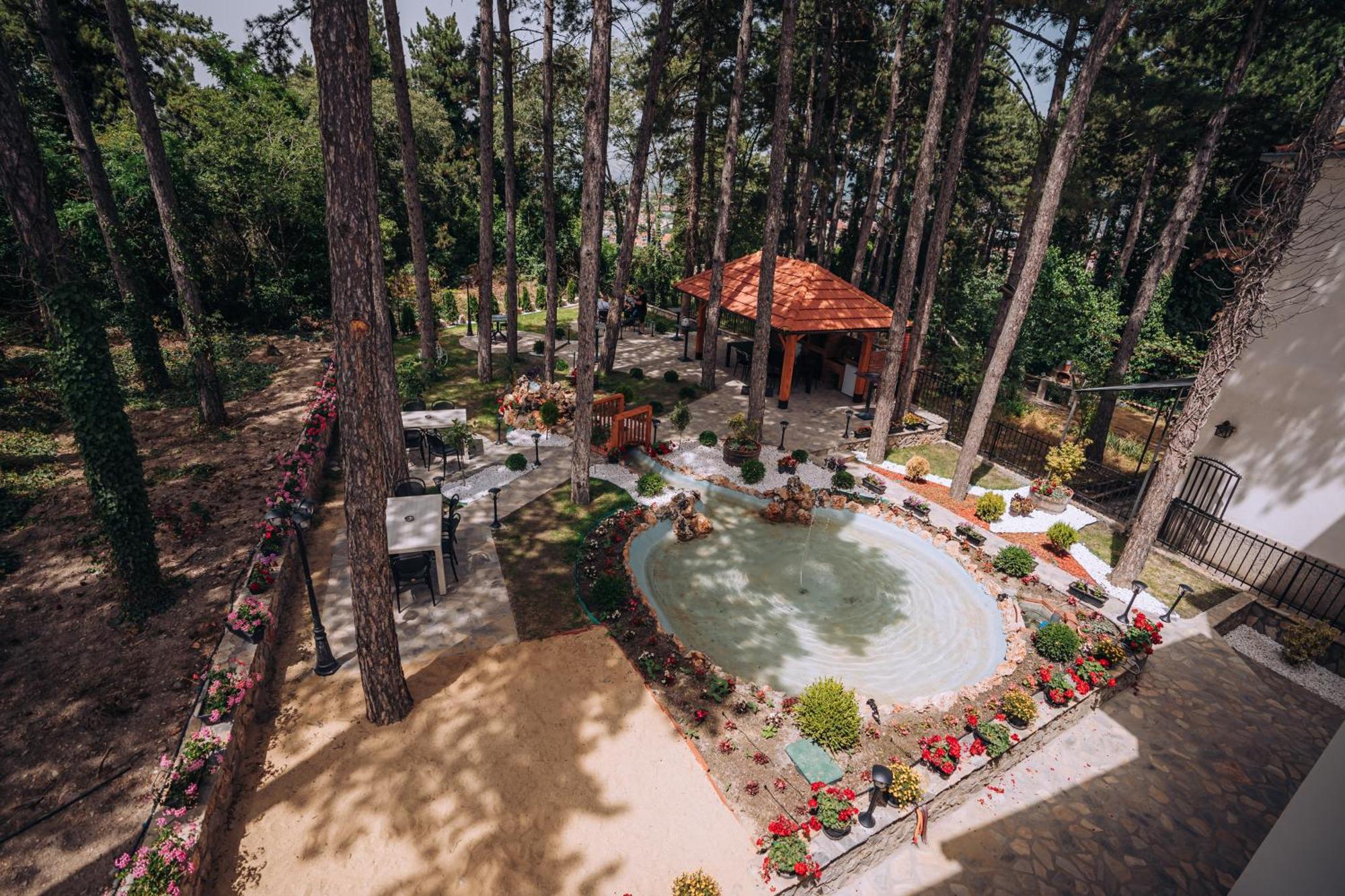 Villa Pupin Gorna Porta Ohrid Buitenkant foto