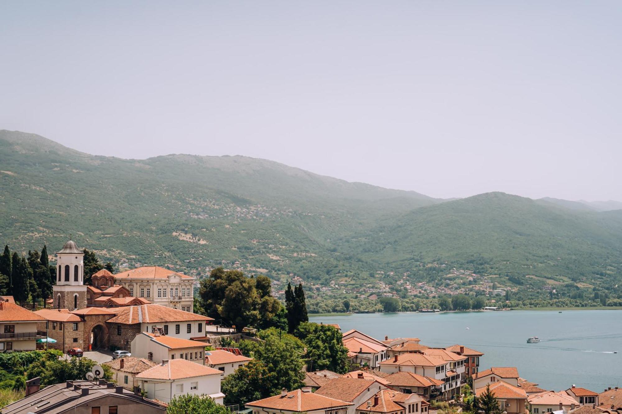 Villa Pupin Gorna Porta Ohrid Buitenkant foto