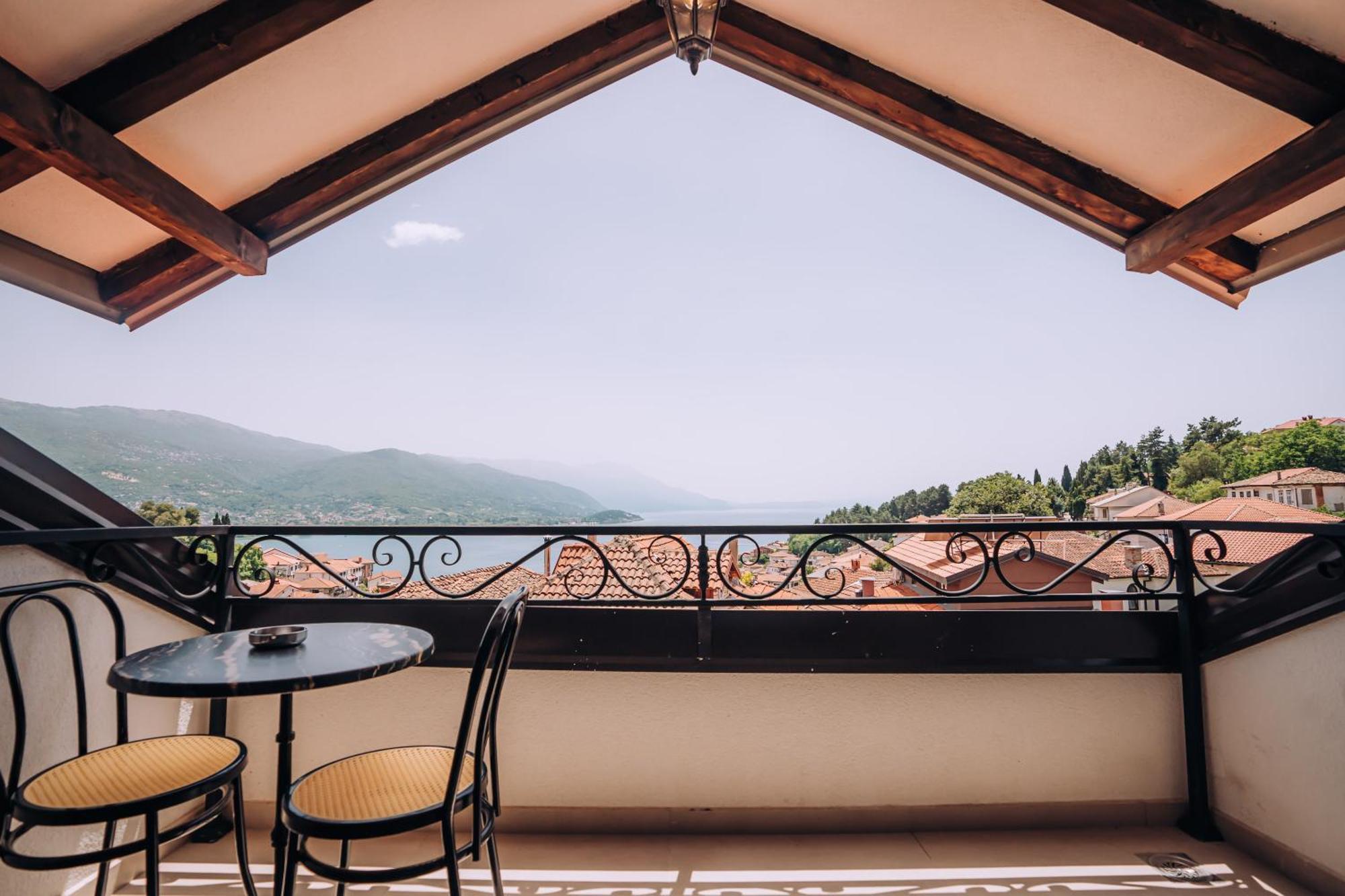 Villa Pupin Gorna Porta Ohrid Buitenkant foto