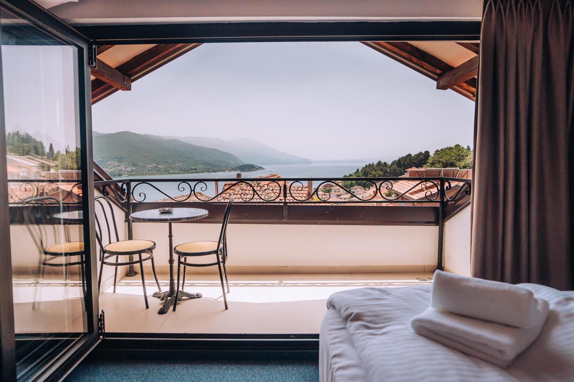 Villa Pupin Gorna Porta Ohrid Buitenkant foto
