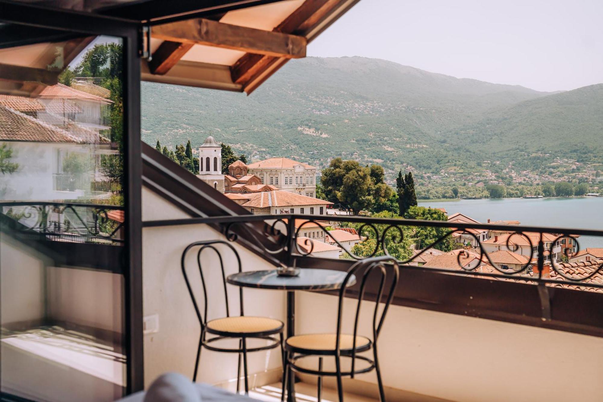 Villa Pupin Gorna Porta Ohrid Buitenkant foto