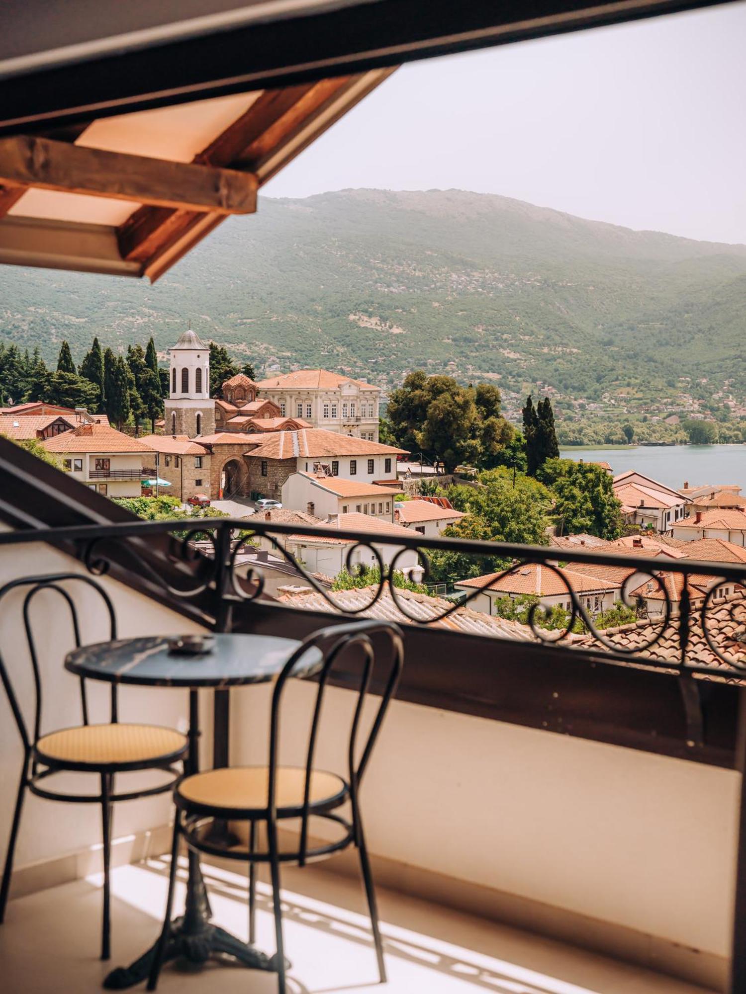 Villa Pupin Gorna Porta Ohrid Buitenkant foto